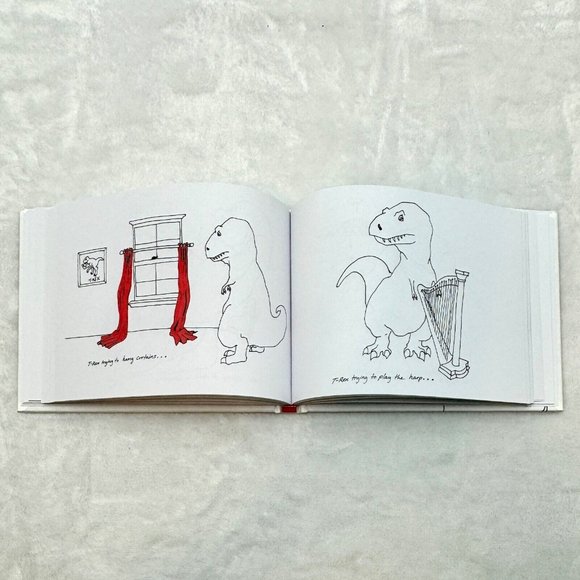 T-Rex Trying A Plume Humor Book by Hugh Murphy - Picture 6 of 7